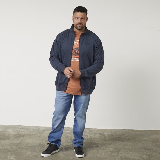 North Latitude 61140 Cardigan Sweat Moale Bleumarin - Pulovere & hanorace - Pulovere & Hanorace Bărbați Mărimi Mari