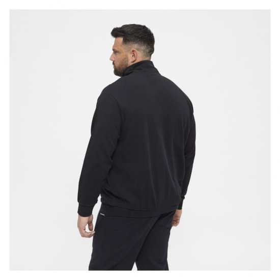North Latitude Denim Half-Zip Sweatshirt Black - Pulovere & hanorace - Pulovere & Hanorace Bărbați Mărimi Mari