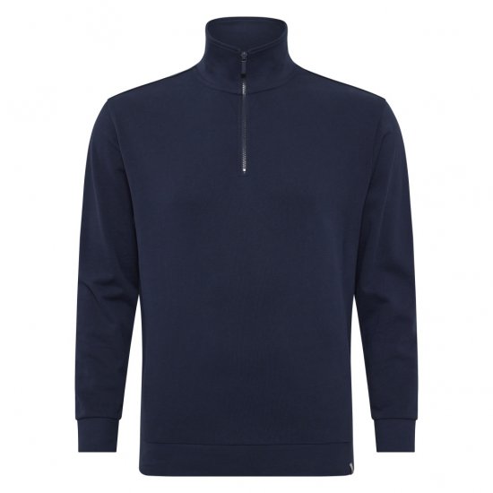 North Latitude Half-Zip Sweatshirt Navy Blue - Pulovere & hanorace - Pulovere & Hanorace Bărbați Mărimi Mari