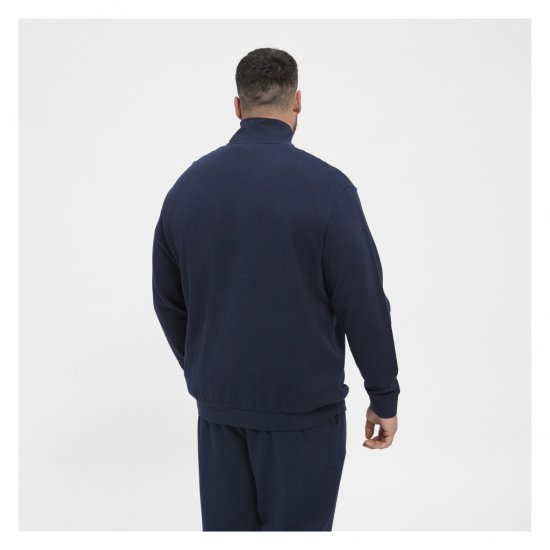 North Latitude Half-Zip Sweatshirt Navy Blue - Pulovere & hanorace - Pulovere & Hanorace Bărbați Mărimi Mari