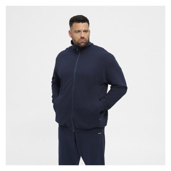 North Latitude Full-Zip Sweatshirt Navy Blue - Pulovere & hanorace - Pulovere & Hanorace Bărbați Mărimi Mari