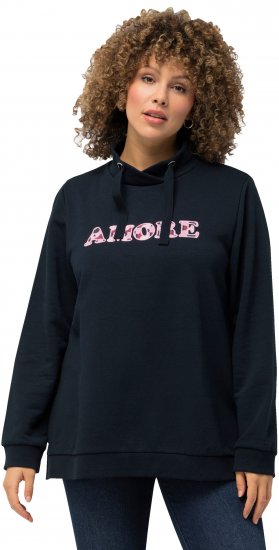 Ulla Popken Amore Sweatshirt Navy - Pulovere & hanorace - 
