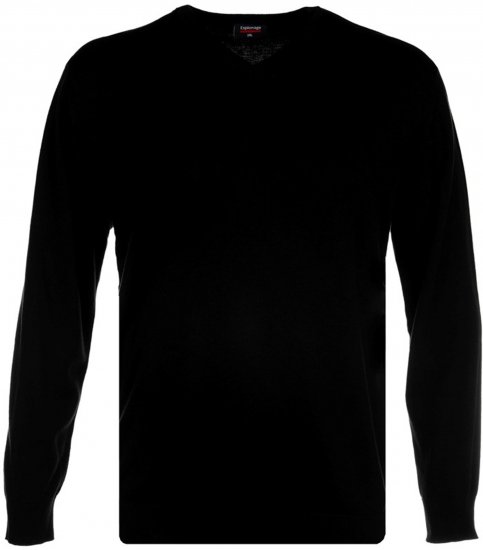 Espionage KW031 Sweatshirt Black - Pulovere & hanorace - Pulovere & Hanorace Bărbați Mărimi Mari