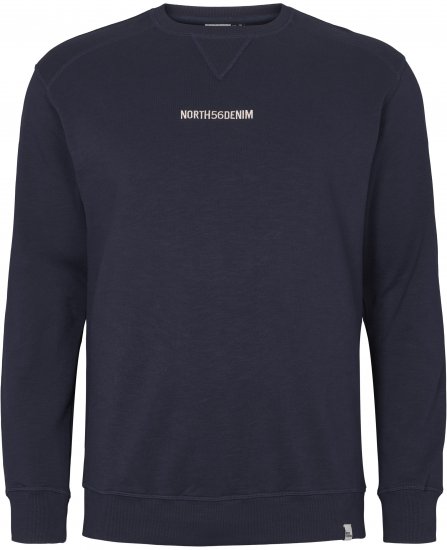 North Latitude Denim Logo Sweatshirt Navy Blue TALL - TALL pulovere - 