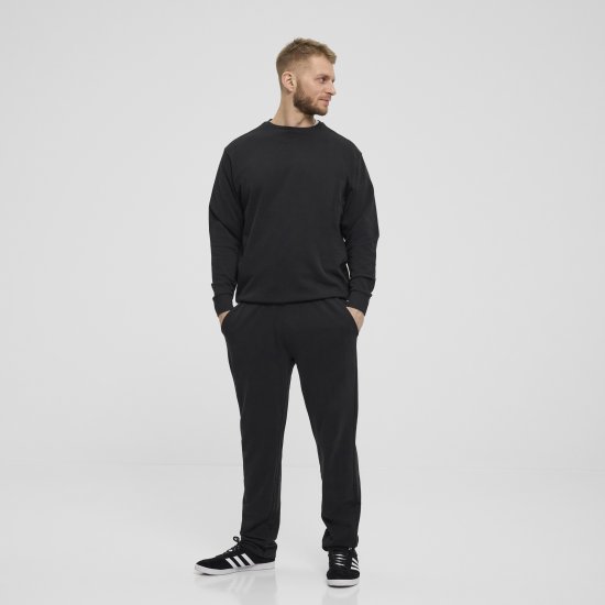 North Latitude Denim Crew Neck Sweatshirt Black TALL - TALL pulovere - 