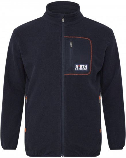 North Latitude 53142 Soft Fleece Jacket Dark Navy - Pulovere & hanorace - Pulovere & Hanorace Bărbați Mărimi Mari