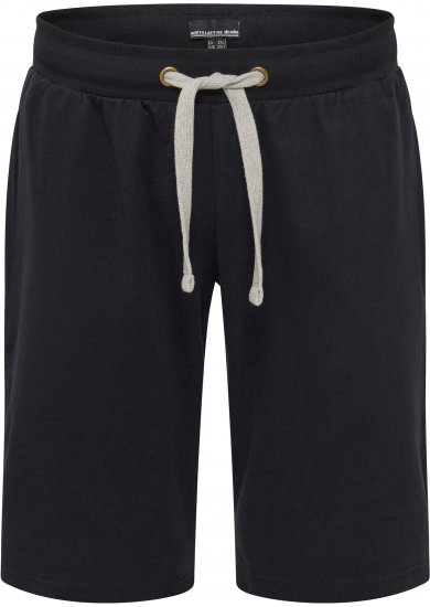 North Latitude Denim Sweatshorts Black - Pantaloni trening - Pantaloni Trening Bărbați Mărimi Mari