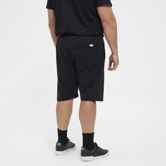 North Latitude Denim Sweatshorts Black - Pantaloni trening - Pantaloni Trening Bărbați Mărimi Mari
