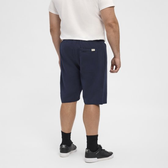 North Latitude Denim Sweatshorts Navy Blue - Pantaloni trening - Pantaloni Trening Bărbați Mărimi Mari