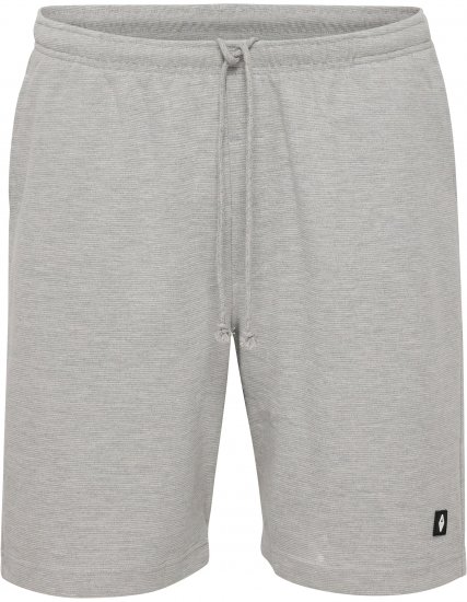 North Latitude Ottoman Sweatshorts Mid Grey - Pantaloni trening - Pantaloni Trening Bărbați Mărimi Mari