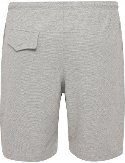 North Latitude Ottoman Sweatshorts Mid Grey - Pantaloni trening - Pantaloni Trening Bărbați Mărimi Mari