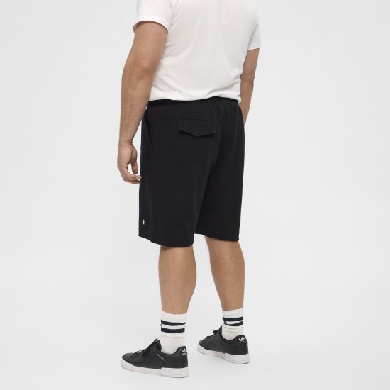 North Latitude Ottoman Sweatshorts Black - Pantaloni trening - Pantaloni Trening Bărbați Mărimi Mari
