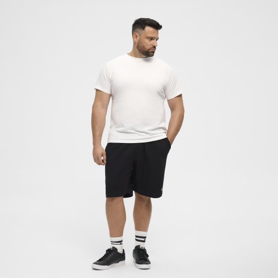 North Latitude Ottoman Sweatshorts Black - Pantaloni trening - Pantaloni Trening Bărbați Mărimi Mari