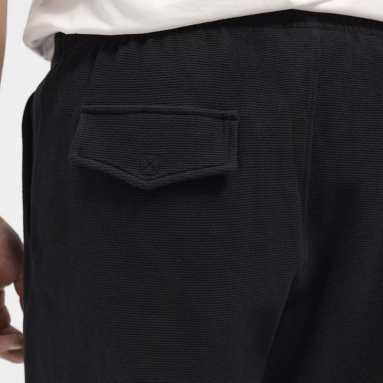 North Latitude Ottoman Sweatshorts Black - Pantaloni trening - Pantaloni Trening Bărbați Mărimi Mari