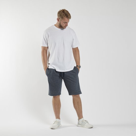 North Latitude Sweatshorts Blue Melange TALL - Pantaloni trening - Pantaloni Trening Bărbați Mărimi Mari