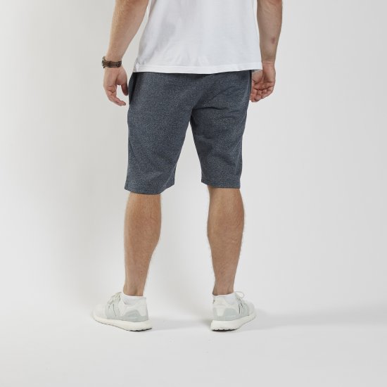 North Latitude Sweatshorts Blue Melange TALL - Pantaloni trening - Pantaloni Trening Bărbați Mărimi Mari