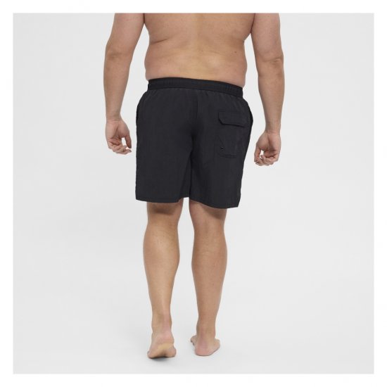 North Latitude Swimshorts Black - Lenjerie intimă & costum baie - Lenjerie Intimă Bărbați Mărimi Mari