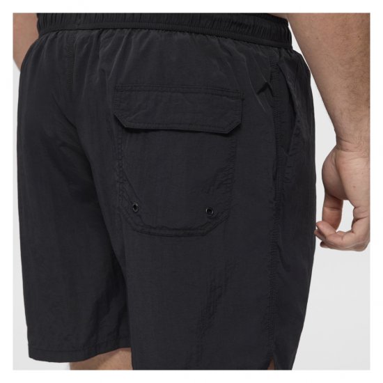 North Latitude Swimshorts Black - Lenjerie intimă & costum baie - Lenjerie Intimă Bărbați Mărimi Mari
