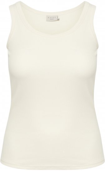 Kaffe Curve Carina Maiou Chalk - Tricouri - 