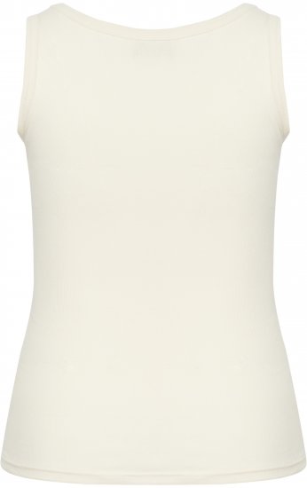 Kaffe Curve Carina Maiou Chalk - Tricouri - 