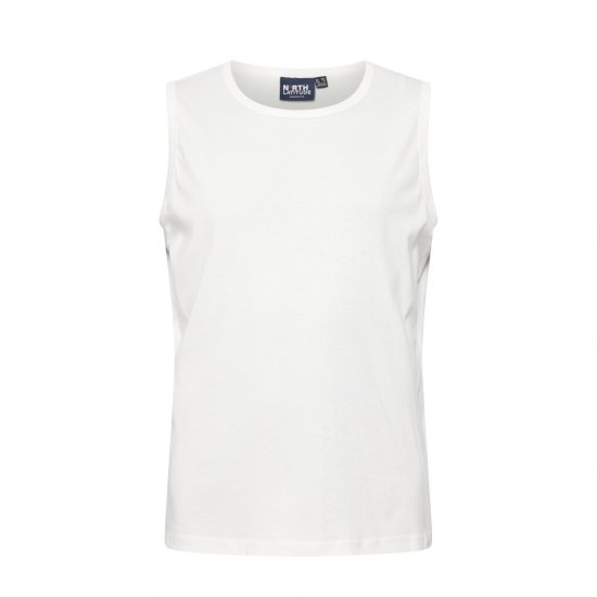 North Latitude Tanktop White - Tricouri fără mâneci - Tricouri fără mâneci mărimi mari