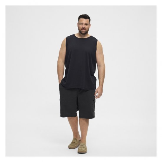 North Latitude Tanktop Black - Tricouri fără mâneci - Tricouri fără mâneci mărimi mari