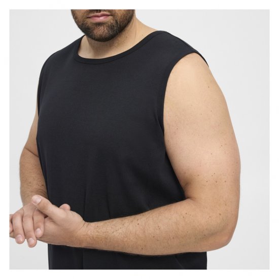 North Latitude Tanktop Black - Tricouri fără mâneci - Tricouri fără mâneci mărimi mari