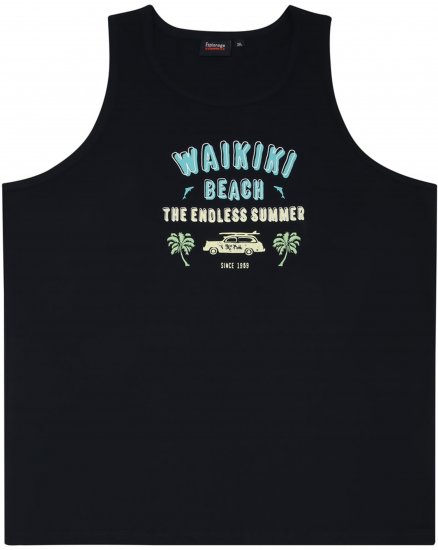 Espionage T405 Waikiki Tanktop Navy - Tricouri fără mâneci - Tricouri fără mâneci mărimi mari