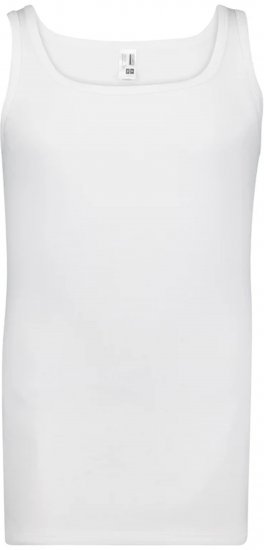  Adamo Royal Fine Ribbed Undershirt 2-Pack White - Lenjerie intimă & costum baie - Lenjerie Intimă Bărbați Mărimi Mari