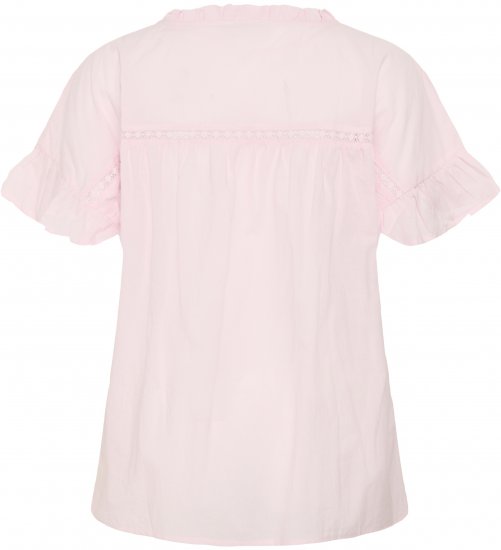 Kaffe Curve Valeria Top Ballerina Pink - Tricouri & topuri - 