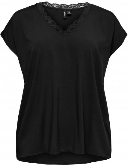 Vero Moda Bella Lace Top Black - Topuri - 