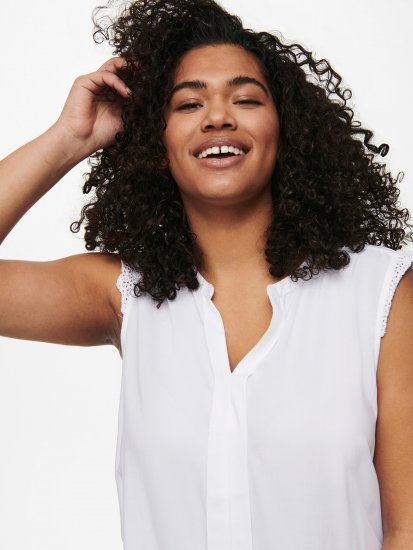 Only Carmakoma Mumi Top White - Topuri - 