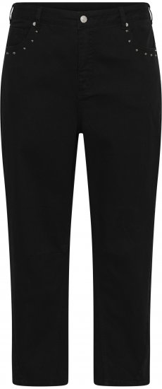 Kaffe Curve Brenn Barrel Twill Jeans Washed Black - Blugi - 