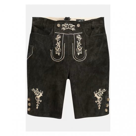 Men Plus Leather Trousers Dark Brown - Ținute de sărbătoare - Ținute de sărbătoare – Pentru a sărbători cu stil și confort