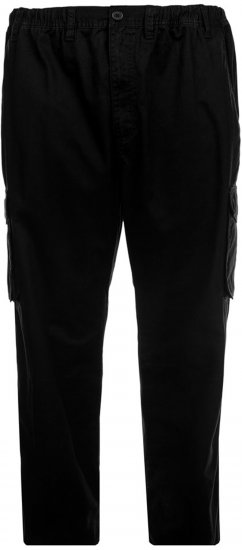 Espionage TR052 Cargo Trousers Black - Pantaloni cargo - Pantaloni Cargo Bărbați Mărimi Mari