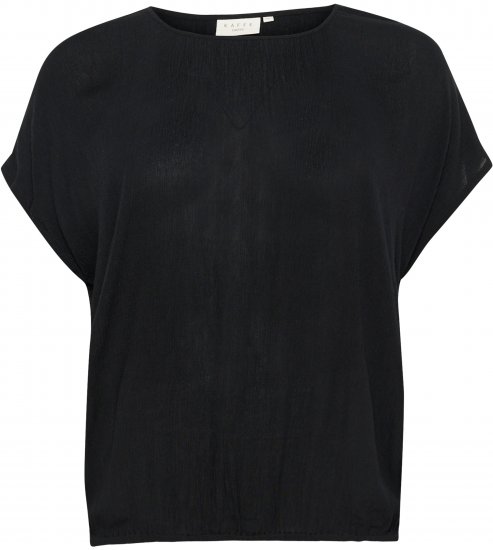 Kaffe Curve Ami Stanley Mânecă scurtă Negru intens - Tricouri - 