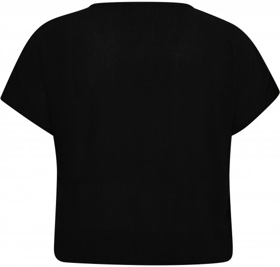 Kaffe Curve Ami Stanley Mânecă scurtă Negru intens - Tricouri - 