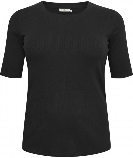 Kaffe Curve Carina Tricou Negru intens - Tricouri - 
