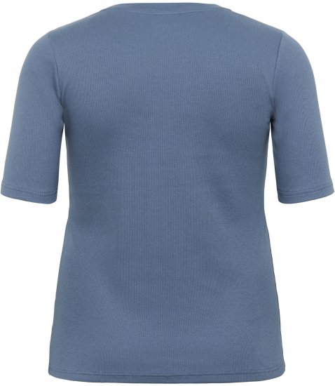 Kaffe Curve Carina T-Shirt Blue - Tricouri - 