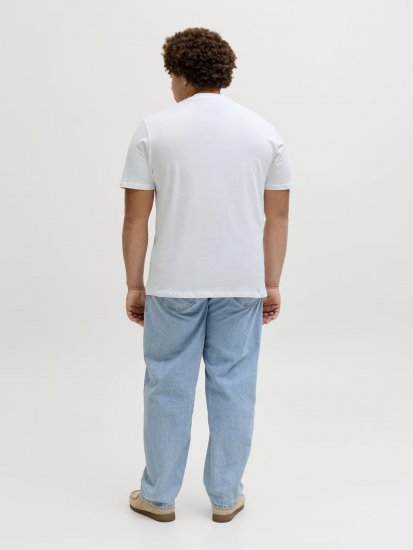 Jack & Jones Archive Tricou Alb - Tricouri - Tricouri Bărbați Mărimi Mari