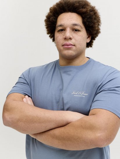 Jack & Jones Archive Tricou Gri - Tricouri - Tricouri Bărbați Mărimi Mari