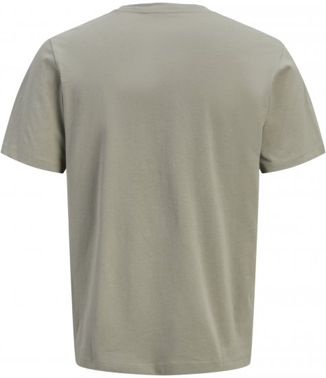Jack & Jones King Crew Neck T-Shirt Grey - Tricouri cu imprimeu - Tricouri cu imprimeu mărimi mari