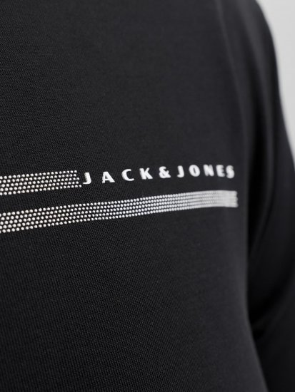 Jack & Jones Cofusion T-Shirt Black - Tricouri - Tricouri Bărbați Mărimi Mari
