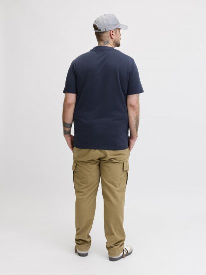 Jack & Jones Cofusion T-Shirt Navy - Tricouri - Tricouri Bărbați Mărimi Mari