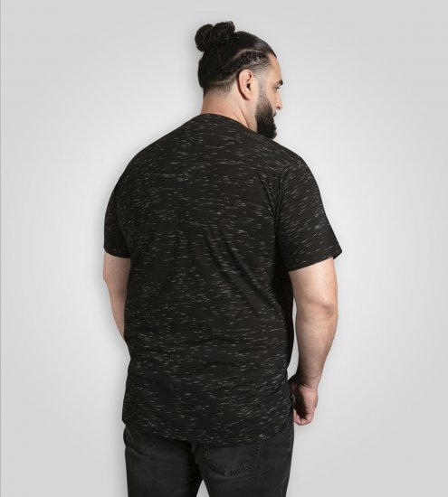 D555 Official Elvis Presley Printed T-Shirt Black - Tricouri cu imprimeu - Tricouri cu imprimeu mărimi mari