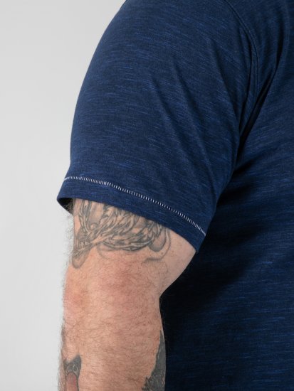 D555 Cooper Grumpy Old Man Printed T-Shirt Navy - Tricouri cu imprimeu - Tricouri cu imprimeu mărimi mari