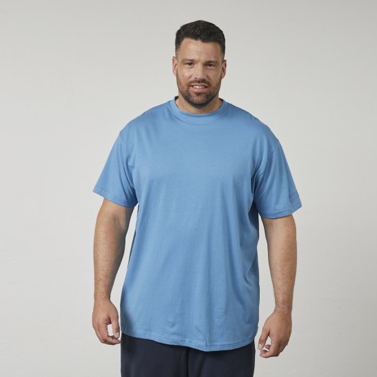 North Latitude 61010 US Tricou Albastru Mediu - Tricouri - Tricouri Bărbați Mărimi Mari