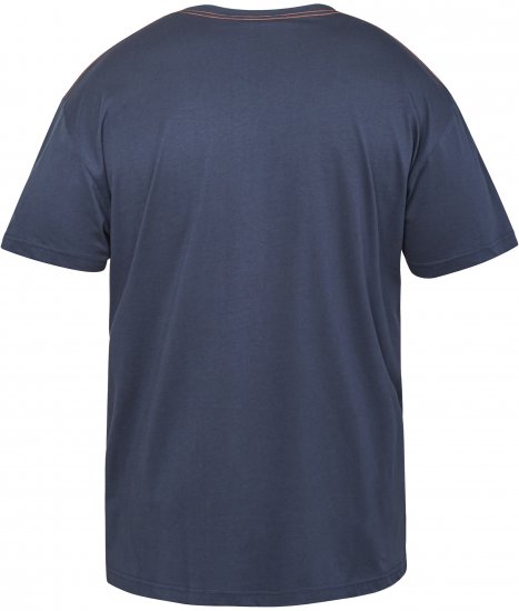 North Latitude 61121 Tricou Cu Imprimeu Albastru Marin - Tricouri - Tricouri Bărbați Mărimi Mari