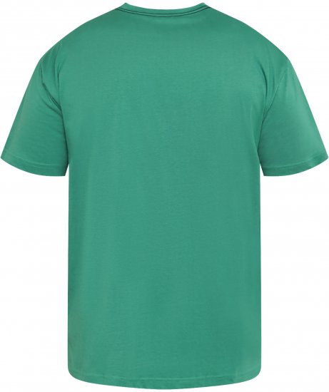 North Latitude 61135 Tricou Cu Imprimeu Verde - Tricouri - Tricouri Bărbați Mărimi Mari