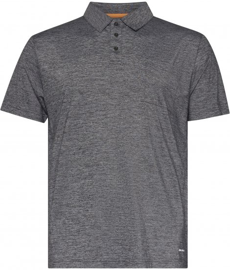 North Latitude 61157 Cool Effect Tricou Polo Gri Melanj Închis/Deschis - Tricouri polo - Tricouri Polo Bărbați Mărimi Mari